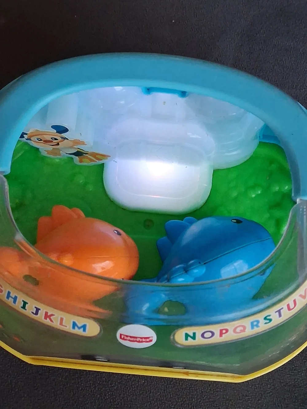 Fisher-Price Green & Yellow Interactive Learning Toy